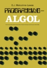 Image for Programming - ALGOL