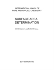 Image for Surface Area Determination: Proceedings of the International Symposium on Surface Area Determination Held at the School of Chemistry, University of Bristol, U.K., 16-18 July, 1969