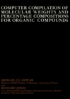 Image for Computer Compilation of Molecular Weights and Percentage Compositions for Organic Compounds