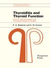 Image for Thyroiditis and Thyroid Function: Clinical, Morphological, and Physiopathological Studies