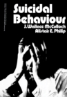 Image for Suicidal Behaviour: The Commonwealth and International Library: Social Work Division