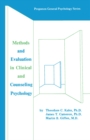 Image for Methods and Evaluation in Clinical and Counseling Psychology: Pergamon General Psychology Series