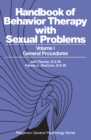 Image for General Procedures: Handbook of Behavior Therapy with Sexual Problems