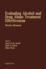 Image for Evaluating Alcohol and Drug Abuse Treatment Effectiveness: Recent Advances