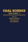 Image for Coal Science: Volume 1