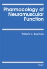 Image for Pharmacology of neuromuscular function