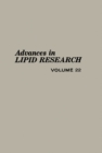 Image for Advances in Lipid Research: Volume 22 : v. 22.