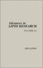 Image for Advances in Lipid Research.: Elsevier Science Inc [distributor],.