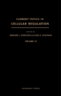Image for Current Topics in Cellular Regulation: Volume 15