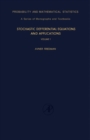 Image for Stochastic Differential Equations and Applications: Volume 1