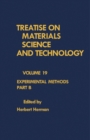 Image for Experimental Methods: Treatise on Materials Science and Technology, Vol. 19
