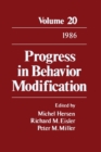 Image for Progress in Behavior Modification: Volume 20 : v. 20.