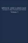 Image for Speech and Language: Elsevier Science Inc [distributor],. : v. 5.