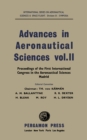 Image for Advances in Aeronautical Sciences: Proceedings of the First International Congress in the Aeronautical Sciences, Madrid, 8-13 September 1958