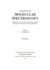 Image for Advances in Molecular Spectroscopy: Proceedings of the IVth International Meeting on Molecular Spectroscopy