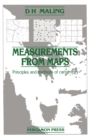 Image for Measurements from Maps: Principles and Methods of Cartometry