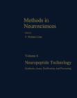 Image for Neuropeptide Technology: Synthesis, Assay, Purification, and Processing