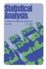 Image for Statistical Analysis: A Computer Oriented Approach