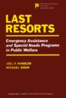 Image for Last Resorts: Emergency Assistance and Special Needs Programs in Public Welfare