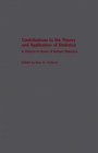 Image for Contributions to the Theory and Application of Statistics: A Volume in Honor of Herbert Solomon