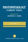 Image for Photophysiology: Current Topics