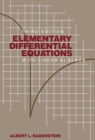 Image for Elementary Differential Equations with Linear Algebra