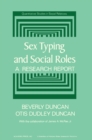 Image for Sex Typing and Social Roles: A Research Report