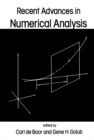 Image for Recent Advances in Numerical Analysis: Proceedings of a Symposium Conducted by the Mathematics Research Center, the University of Wisconsin-Madison, May 22-24, 1978