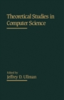 Image for Theoretical Studies in Computer Science