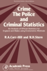 Image for Crime, the Police and Criminal Statistics: An Analysis of Official Statistics for England and Wales Using Econometric Methods
