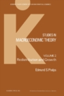 Image for Studies in Macroeconomic Theory: Redistribution and Growth