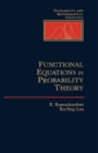 Image for Functional equations in probability theory