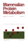 Image for Mammalian Protein Metabolism: Volume III