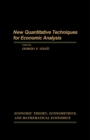 Image for New Quantitative Techniques for Economic Analysis