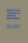 Image for Equity and Justice in Social Behavior