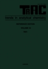 Image for TRAC: Trends in Analytical Chemistry: Volume 10