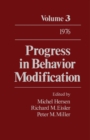 Image for Progress in Behavior Modification: Volume 3
