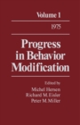 Image for Progress in Behavior Modification: Volume 1