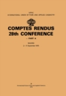 Image for Comptes Rendus 28th Conference