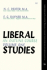 Image for Liberal Studies: An Outline Course