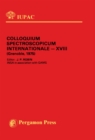Image for Colloquium Spectroscopicum Internationale: Plenary Lectures Presented at the XVIII Colloquium Spectroscopicum International, Grenoble, France, 15 - 19 September 1975