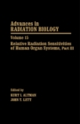 Image for Relative Radiation Sensitivities of Human Organ Systems : Vol 15,