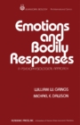 Image for Emotions and Bodily Responses: A Psychophysiological Approach