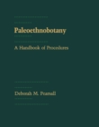 Image for Paleoethnobotany: A Handbook of Procedures