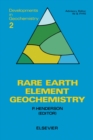 Image for Rare Earth Element Geochemistry : Volume 2