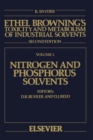 Image for Nitrogen and Phosphorus Solvents : Volume 2
