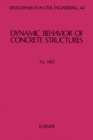 Image for Dynamic Behavior of Concrete Structures