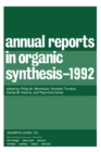 Image for Annual Reports in Organic Synthesis 1992: 1992 : 1992