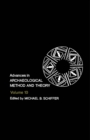 Image for Advances in Archaeological Method and Theory: Volume 10.