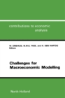 Image for Challenges for Macroeconomic Modelling